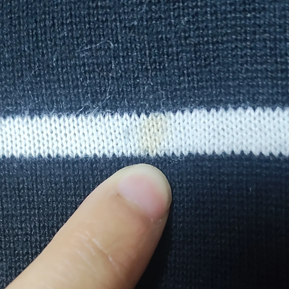 South Pole Black‎ and White Zip Up Sweater